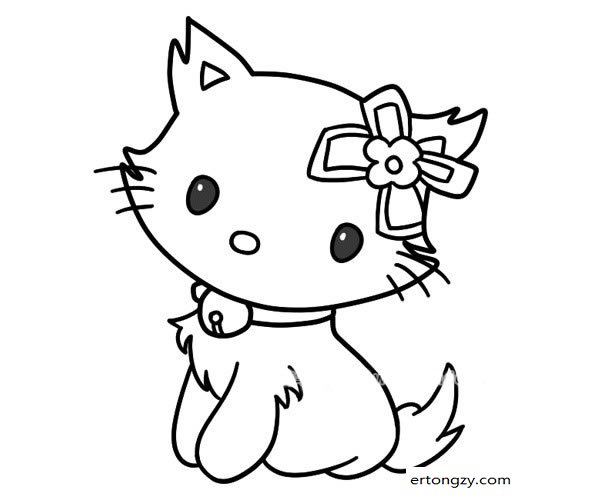 可爱漂亮的小猫简笔画,喜欢的小朋友,就跟随小编一起来看看小猫咪是