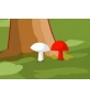 幼儿故事：红蘑菇与白蘑菇