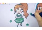 美少女战士木星画法-可乐姐姐学画画视频教程