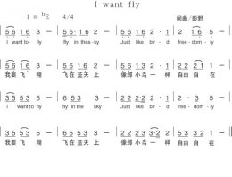 I want fly,I w